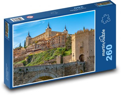 Španělsko - Toledo - Puzzle 260 dílků, rozměr 41x28,7 cm