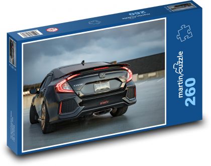Auto - Honda Civic - Puzzle 260 dielikov, rozmer 41x28,7 cm