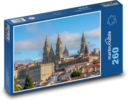 Santiago de Compostela - Puzzle 260 dielikov, rozmer 41x28,7 cm