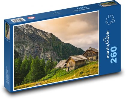 Rakousko - Korutany - Puzzle 260 dielikov, rozmer 41x28,7 cm
