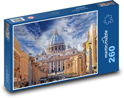 Taliansko - Rím - Puzzle 260 dielikov, rozmer 41x28,7 cm