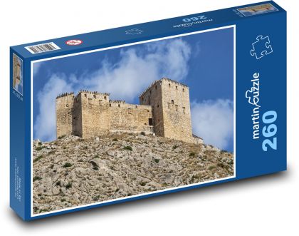 Castle - ruins - Puzzle 260 pieces, size 41x28.7 cm 