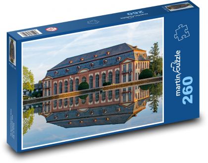 Německo - Darmstadt - Puzzle 260 dílků, rozměr 41x28,7 cm