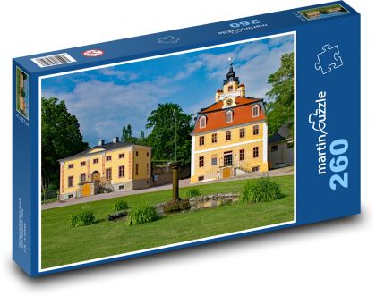 Zámok Belvedér Nemecko - Puzzle 260 dielikov, rozmer 41x28,7 cm