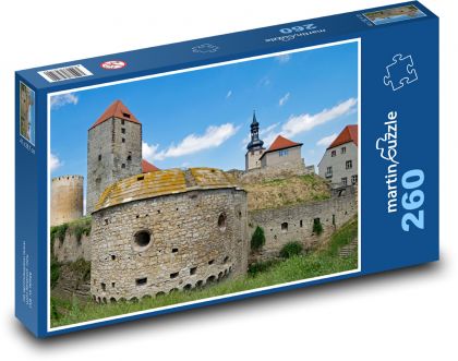 Hrad Querfurt - Puzzle 260 dílků, rozměr 41x28,7 cm