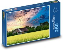 Venkovská krajina Puzzle 260 dílků - 41 x 28,7 cm