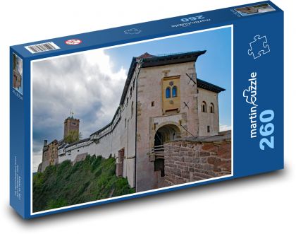 Hrad Wartburg - Puzzle 260 dílků, rozměr 41x28,7 cm