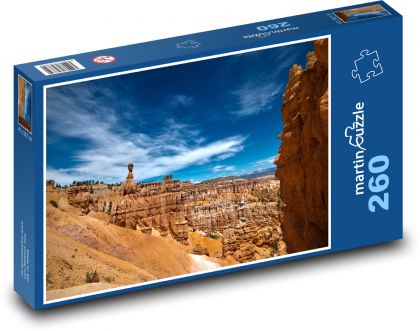 USA - Bryce Canyon - Puzzle 260 dielikov, rozmer 41x28,7 cm