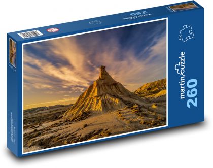 Španielsko - púšť - Puzzle 260 dielikov, rozmer 41x28,7 cm