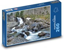 Lesní potok Puzzle 260 dílků - 41 x 28,7 cm