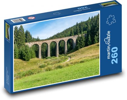 Chmarosského Viadukt - Puzzle 260 dílků, rozměr 41x28,7 cm