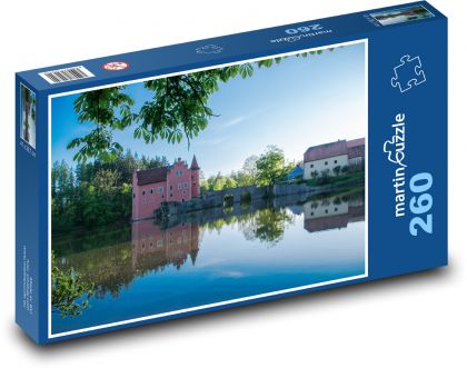 Červená Lhota - pałac - Puzzle 260 elementów, rozmiar 41x28,7 cm