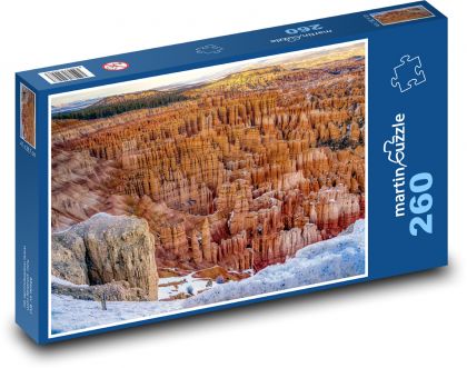 Bryce Canyon  - Puzzle 260 dílků, rozměr 41x28,7 cm