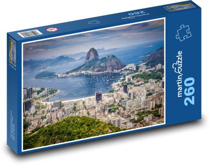 Brazil - Rio De Janeiro - Puzzle 260 pieces, size 41x28.7 cm 