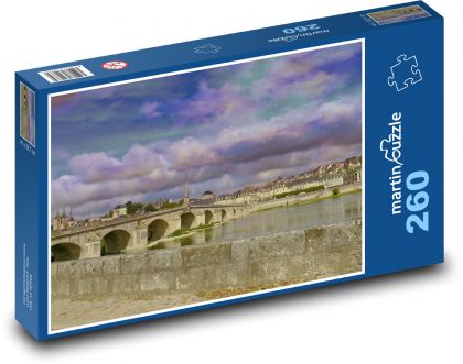 Blois - Francie  - Puzzle 260 dílků, rozměr 41x28,7 cm