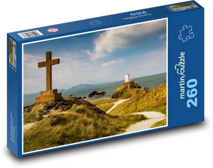 Wales - Ynys Llanddwyn - Puzzle 260 dielikov, rozmer 41x28,7 cm