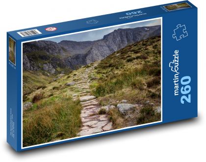 Cesta Hory Příroda - Puzzle 260 dílků, rozměr 41x28,7 cm