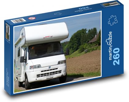 Motor caravan - Puzzle 260 pieces, size 41x28.7 cm 