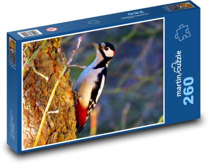 Vogel - Specht - Puzzle - 260 Teile