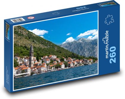 Černá Hora - Boka Kotorska  - Puzzle 260 dílků, rozměr 41x28,7 cm