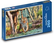 Tygr Ussurijský Puzzle 260 dílků - 41 x 28,7 cm
