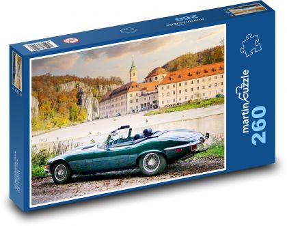 Car at the lock - Puzzle 260 pieces, size 41x28.7 cm 