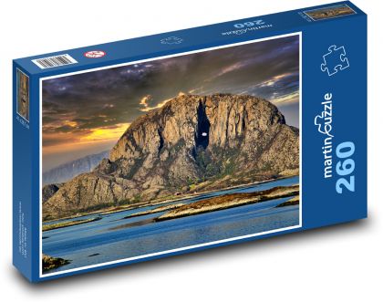 Norway - Torghatten - Puzzle 260 pieces, size 41x28.7 cm 