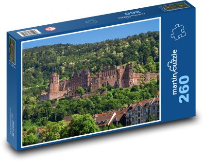 Heidelberg Castle - Puzzle 260 pieces, size 41x28.7 cm 
