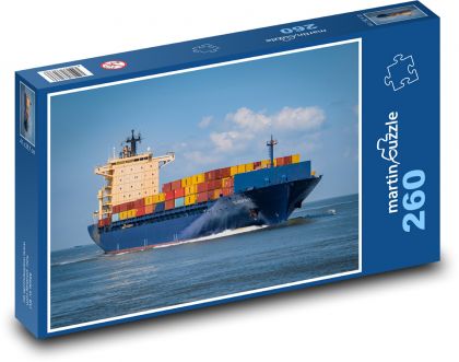 Kontejnerová loď - puzzle 260 dílků