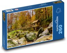 Podzim v lese Puzzle 260 dílků - 41 x 28,7 cm