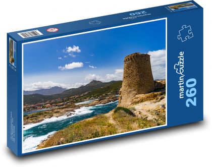 Beach, stones - Puzzle 260 pieces, size 41x28.7 cm 