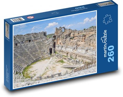 Koloseum - teatr, kultura - Puzzle 260 elementów, rozmiar 41x28,7 cm