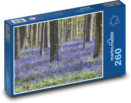 Les - stromy, príroda - Puzzle 260 dielikov, rozmer 41x28,7 cm