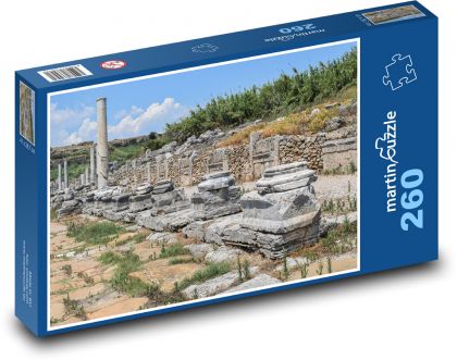 Ruiny - stavba, město - puzzle 260 dílků