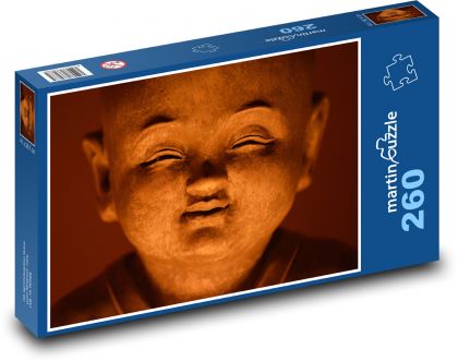 Budha - meditácia, náboženstvo - Puzzle 260 dielikov, rozmer 41x28,7 cm