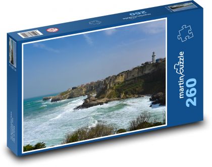 Turecko - more, maják - Puzzle 260 dielikov, rozmer 41x28,7 cm