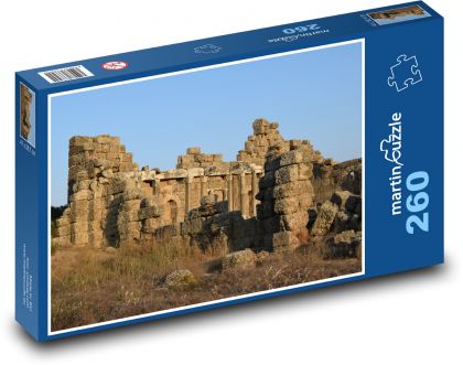 Ruina - Turecko, budova - Puzzle 260 dílků, rozměr 41x28,7 cm
