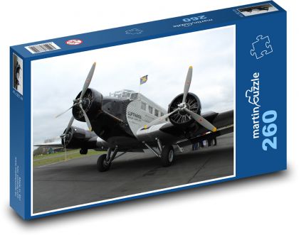 Historické letadlo - puzzle 260 dílků