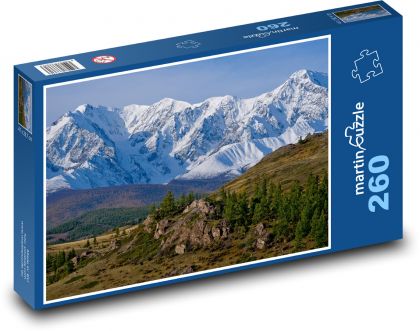 Altaj - hory, příroda - Puzzle 260 dílků, rozměr 41x28,7 cm