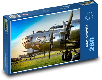 Samolot - samolot wojenny - Puzzle 260 elementów, rozmiar 41x28,7 cm