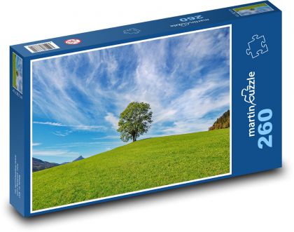 Strom - nebo, mraky - Puzzle 260 dielikov, rozmer 41x28,7 cm