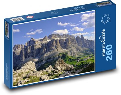 Italienische Alpen, Dolomiten - Puzzle - 260 Teile