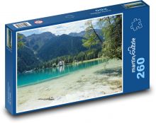 Mountains - lake in the mountains Puzzle 260 pieces - 41 x 28.7 cm 