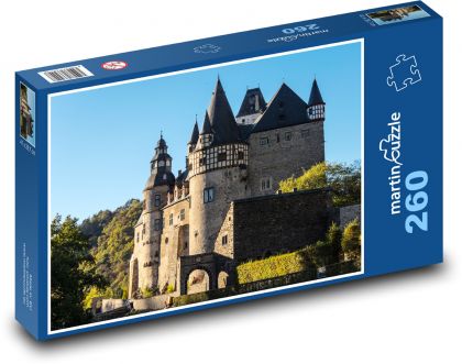 Tajemný zámek - hrad - puzzle 260 dílků