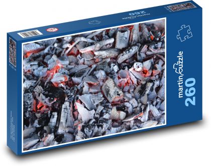 Spaľovanie uhlia - Puzzle 260 dielikov, rozmer 41x28,7 cm