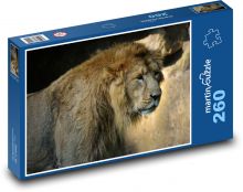 Lew - drapieżnik, ssak Puzzle 260 elementów - 41x28,7 cm