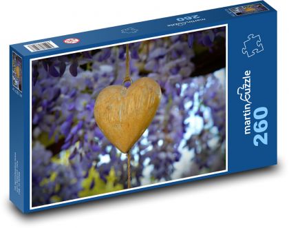 Herz - Liebe, Dekoration - Puzzle - 260 Teile
