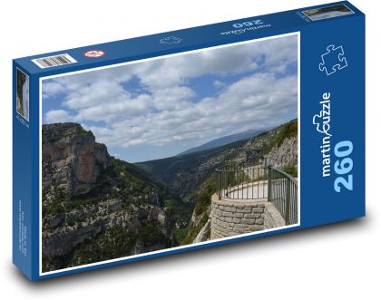 France - De La Nesque gorges - Puzzle 260 pieces, size 41x28.7 cm 