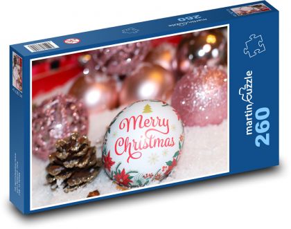 Weihnachten - Dekoration, Ornament - Puzzle - 260 Teile
