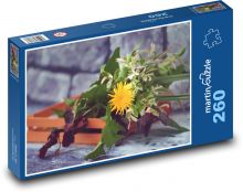 Púpava - kvetina, jar Puzzle 260 dielikov - 41 x 28,7 cm 